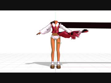 MMDモデルの頭を物理オンにするとどうなるのか？