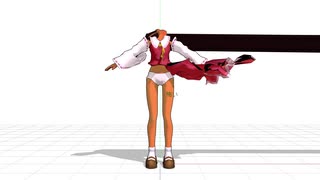 MMDモデルの頭を物理オンにするとどうなるのか？