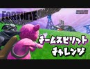 【フォートナイト】シーズンXチームスピリットチャレンジ