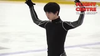 羽生結弦 2019 ACI 公式練習 1