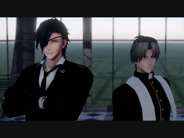 【MMD刀剣乱舞】GLIDE【sam式燭台切光忠/狸狸式へし切長谷部】