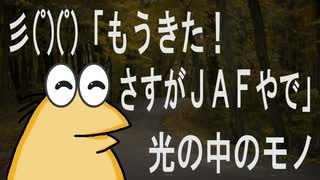 【怖い話】彡(ﾟ)(ﾟ)「もうきた！　さすがＪＡＦやで」光の中のモノ