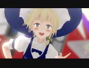【東方MMD】ショート霧雨魔理沙で「天才ロック」【歌詞付き】【1080p】