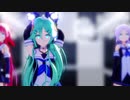 【MMD艦これ】Arknights——Side to Side（江風 海風 山風）