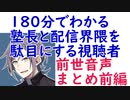 【鳴神裁の前世】塾長と配信界隈を駄目にする視聴者のまとめ【前編】