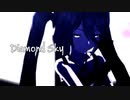 【MMD】アニメ風でDiamond sky【初音ミク】