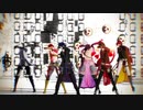 【MMD戦国BASARA】自作モデルたちで足軽dance【MMD文アル】