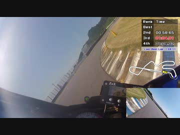 GSX-R600(K7)でサーキットを走ってみたい12