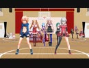 体育祭の創作ダンス練習をするアイドル部メンバー