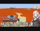 [ボイロ実況]3倍速のマグマの海の世界でMinecraft#9