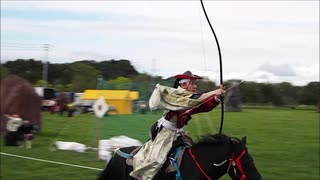 流鏑馬 観ませんか？ 第２回流鏑馬競技道央大会 2019-09-15撮影