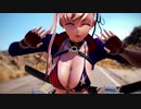 【Fate/MMD】真琴式 水着武蔵ちゃん でヒバナ