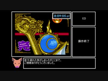 天外魔境ZEROバグ無しRTA_8時間9分5秒07_11/11