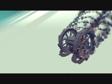 【Besiege】パンジャンドラムでローリンガール【転がってみた】