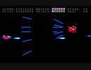PC98のフリーソフト　鬼畜シューティング「XYZOLOG（ザイゾログ）」をクリアーまで