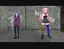 【アイドル部MMD】あずきち＆めめめ「 Spring Shower 」