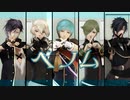【MMD刀剣乱舞】ベノム【明・髭・一・鶯・燭】