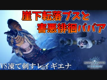 【MHWI】徘徊BBAを救う為に凍て刺すレイギエナを狩らねばならない人参おじさん