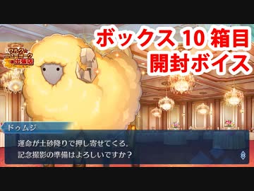 Fate/Grand Order ドゥムジ ボックス10箱目開封ボイス