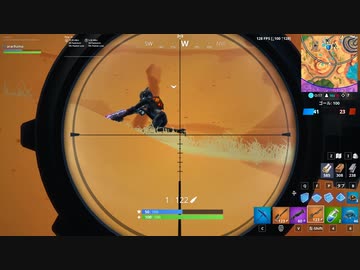 フォートナイト スナイパー練習でキル集つくった ニコニコ動画