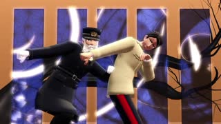 【金カムMMD】宵々古今【鯉登親子vs.上等兵's】