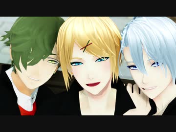 【MMD刀剣乱舞】妄想疾患■ガール【鶯丸/山姥切国広/山姥切長義】