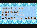 【駒並べ】第3期 叡王戦 丸山忠久 v.s. 藤井猛