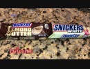 trying American candy : SNICKERS ALMOND BUTTER and SNICKERS WHITE