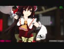 【MMD】博麗神社　奉納の舞【改変ロン毛霊夢】