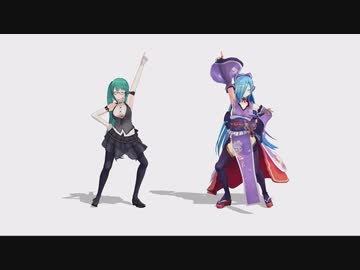 【MMD】アイドル部にヨメミダンス踊ってもらった【アイドル部】