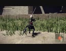 可愛い女の子の尻を眺めるゲームを実況【NieR：Automata】パート12