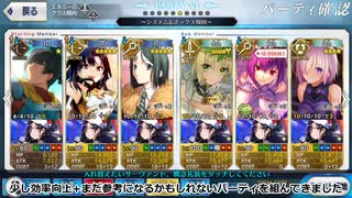 【FGO】少しだけ参考になるかもしれないS本戦3ターン周回【オダチェン無し】