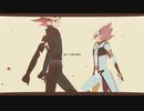 【遊戯王MMD】　Playmakerとリボルバーでシャルル