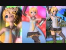 [透けDIVA]PD-FTDX　多重未来のカルテット[鏡音リン Future Style(しましまビキニヘア)]