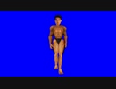 こっちに向かって歩いてくる先輩BB