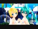 【PS3】初音ミク-Project DIVA- F『サマーアイドル（（初音ミクSWみずたまビキニ・鏡音リンSWしましまビキニ）） PV』