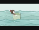 波間に漂う神社カットアップ.mp4