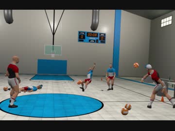 数的不利な『VRドッジボール』だがチームワークで勝利を目指すぞ！