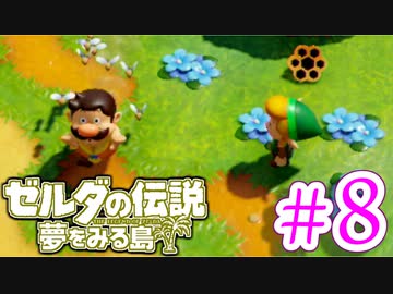 【ゼルダの伝説 夢をみる島 実況】突如リメイクされたゼルダの伝説で満喫するワクワクをおすそ分け！？part8
