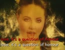 MV A Question of HonourKaraoke (instrumental) 　R-ch音声入り　短縮版