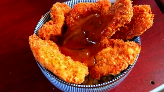 大物Youtubeｒのオリジナルメニュー”カツカレー炒飯”を作ってみた