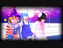 【そばかす式MMD】　   夜明けと蛍 　ちるの・てゐ・ピース