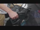 Man In Filling Station Taking A Nozzle From His Car　志垣俊一
