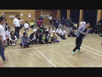 【バトクラVOL.8】異端児 vs ネス (ボカロソロBEST4-2)【アニソンダンスバトル】