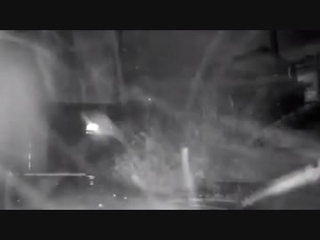 雷・大雨・氷？に耐えたカメラの一部始終
