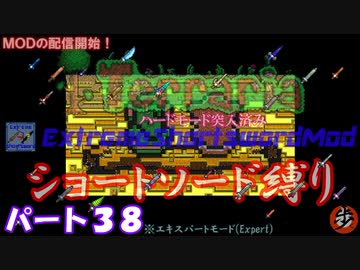 [Terraria+MOD]　ショートソード縛りEX パート３８　[ゆっくり実況]