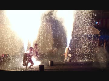 大迫力の手筒花火 in 豊橋市「羽田八幡宮例大祭」