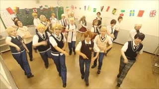 【APヘタリア】学校でハレ晴レユカイ【踊ってみた】