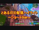 [フォートナイト] とある日の配信ハイライト1　ショートVer [実況]