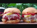 スモークドソーセージチーズバーガー